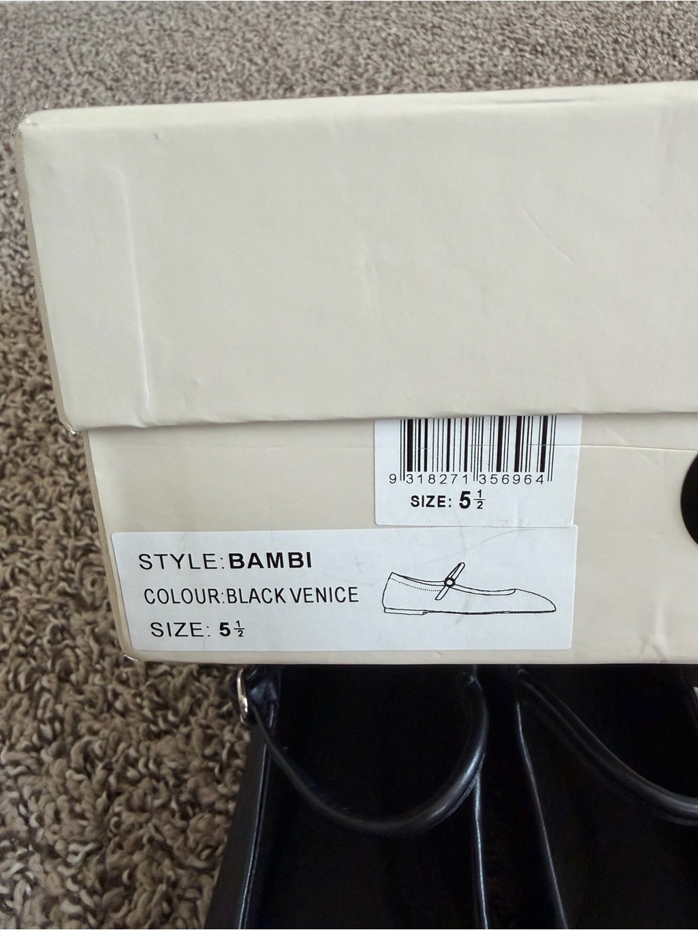 Tony Bianco BAMBI in BLACK VENICE, size 5.5 - Picture 12 of 12